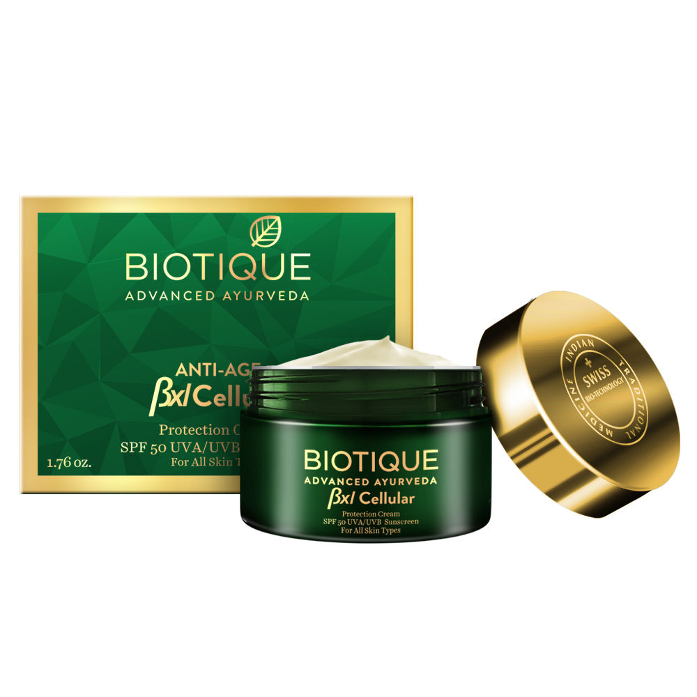 Biotique BXL Cellular Anti-Age Protection Cream SPF 50 UVA/UVB Sunscreen