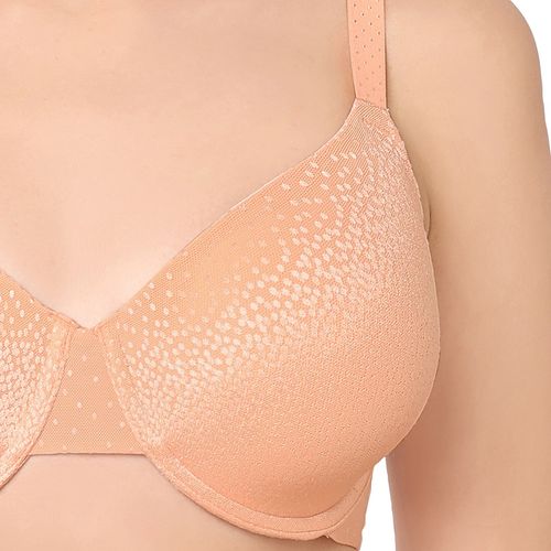 Wacoal Full : Buy Wacoal Back Appeal Contour Padded Wired Full Coverage  Full Cup Bra Peach Online