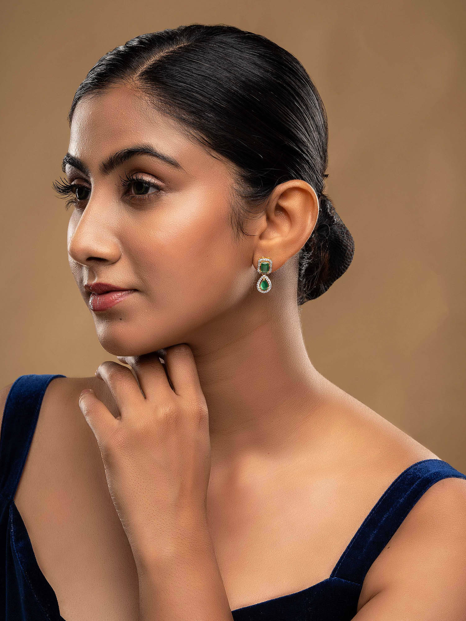 Sica Jewellery 925 Silver Manorama Drop Earrings
