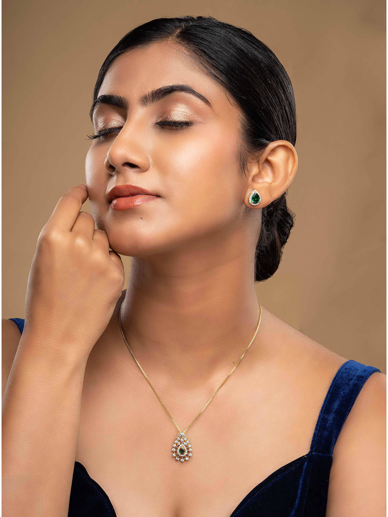 Sica Jewellery 925 Silver Sharmila Jewellery Set