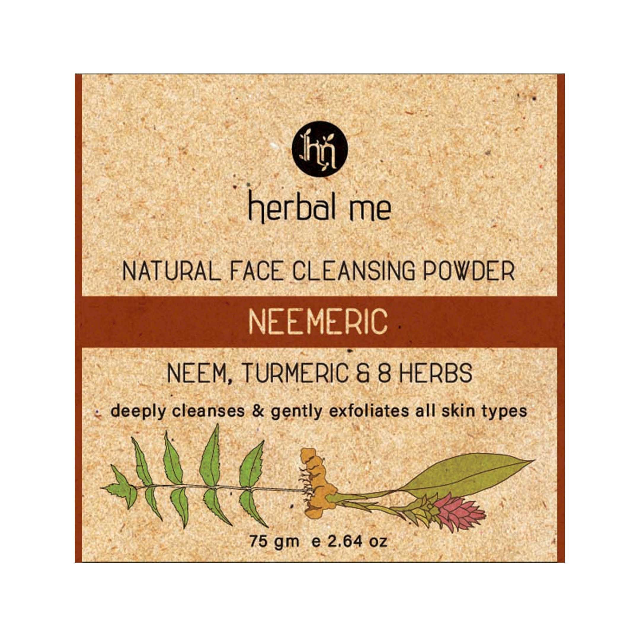 Herbal Me Neemeric Natural Face Cleansing Powder