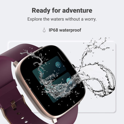 Buy Noise ColorFit Qube Oxy Smartwatch Beige Gold Online