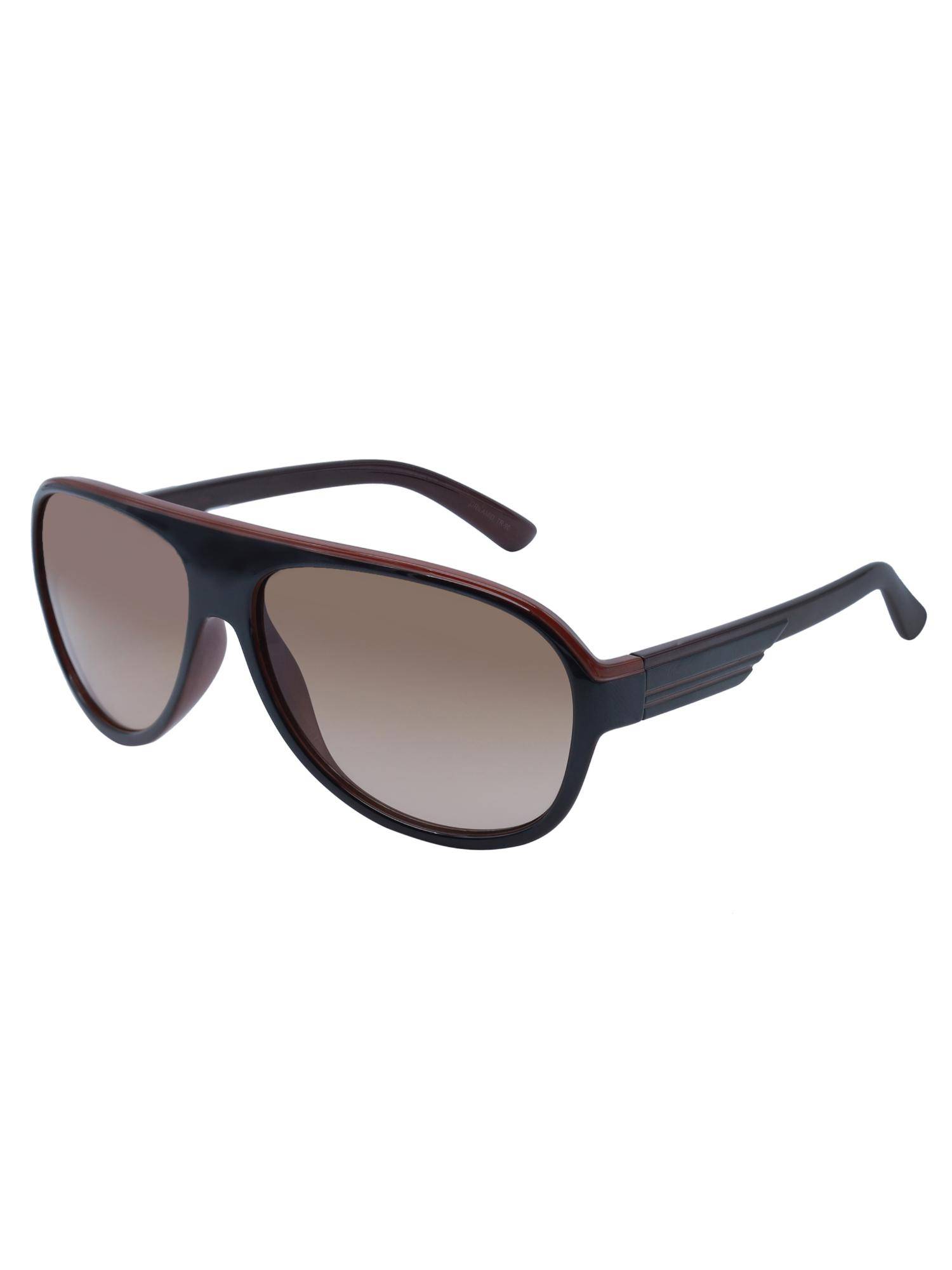 Vintage Unisex UV Protected Brown Lens Pilot Sunglasses (60)