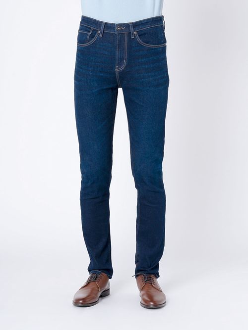 Buy Red Tape Men Rinse Blue Skinny Jeans Online