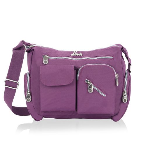 Buy Lavie Cleo Shoulder Handbag (Purple) (M) Online