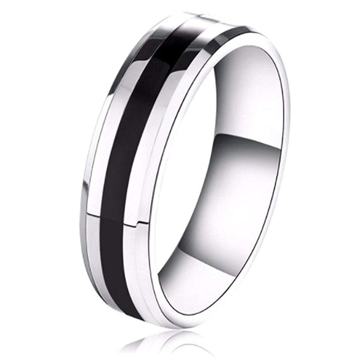 5mm Men Wedding Band|men's 10mm Stainless Steel Cocktail Ring - Gothic Punk  Style Band