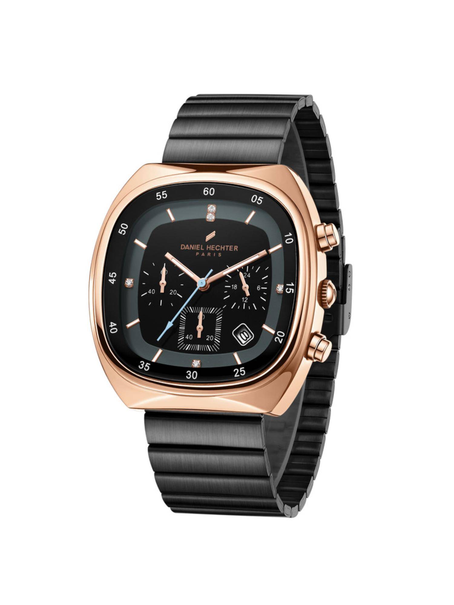 Daniel Hechter Men Paris Bercy Green Dial Analog Watch - DHM1001 (M)