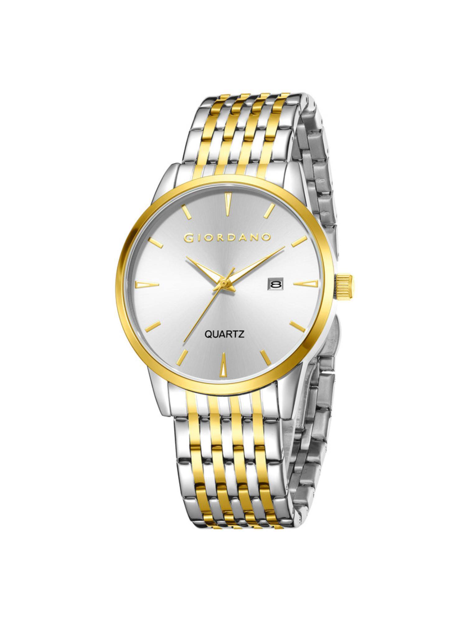 Giordano Men Quartz White Dial Analog Watch - GZ-50169 (M)
