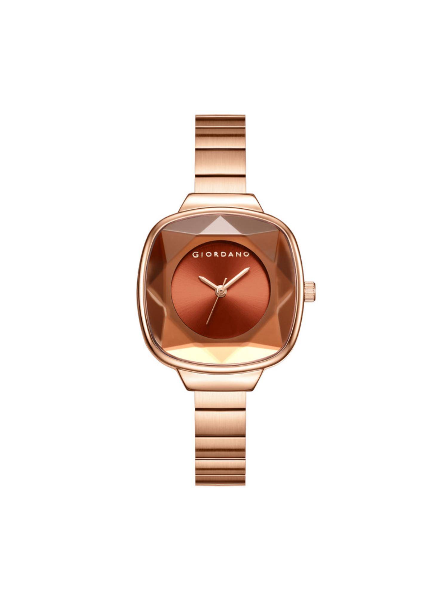 Giordano Women Quartz Red Dial Analog Watch - GZ-60131 (M)