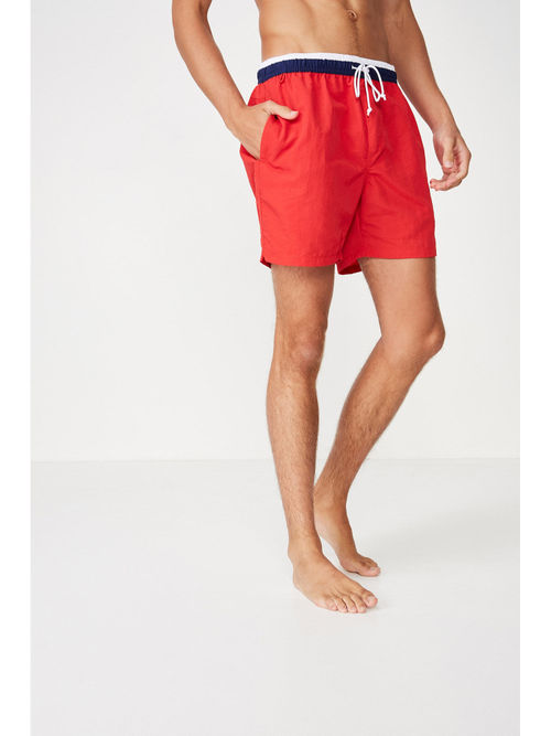 Swim Trunks Cotton On Boardshorts Cotton On Men Swim Shorts Red