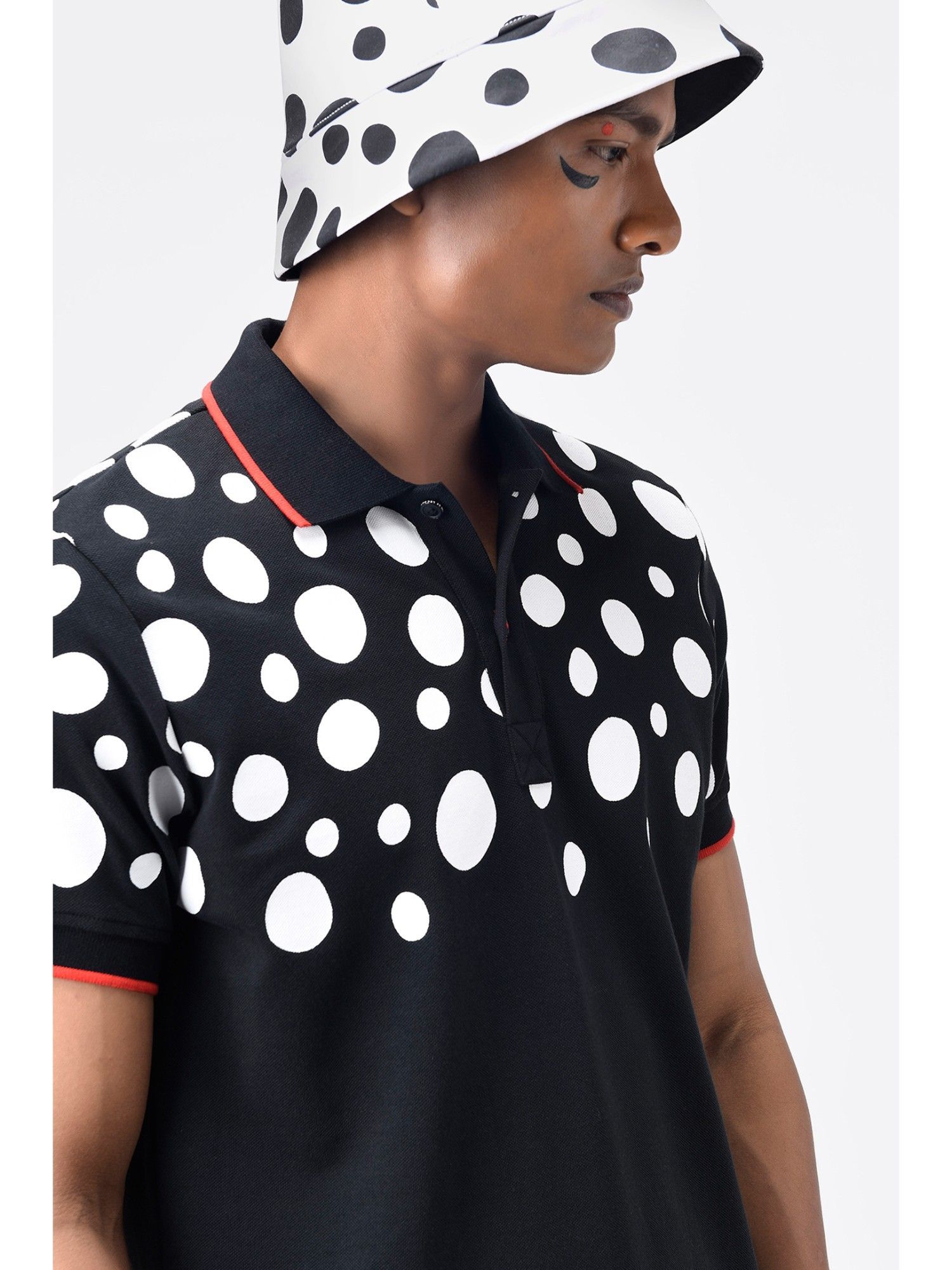 polka dots t shirts mens online