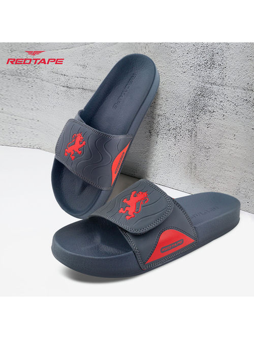 Buy Red Tape Mens EVA Comfort Round Toe Velcro Sliders Online