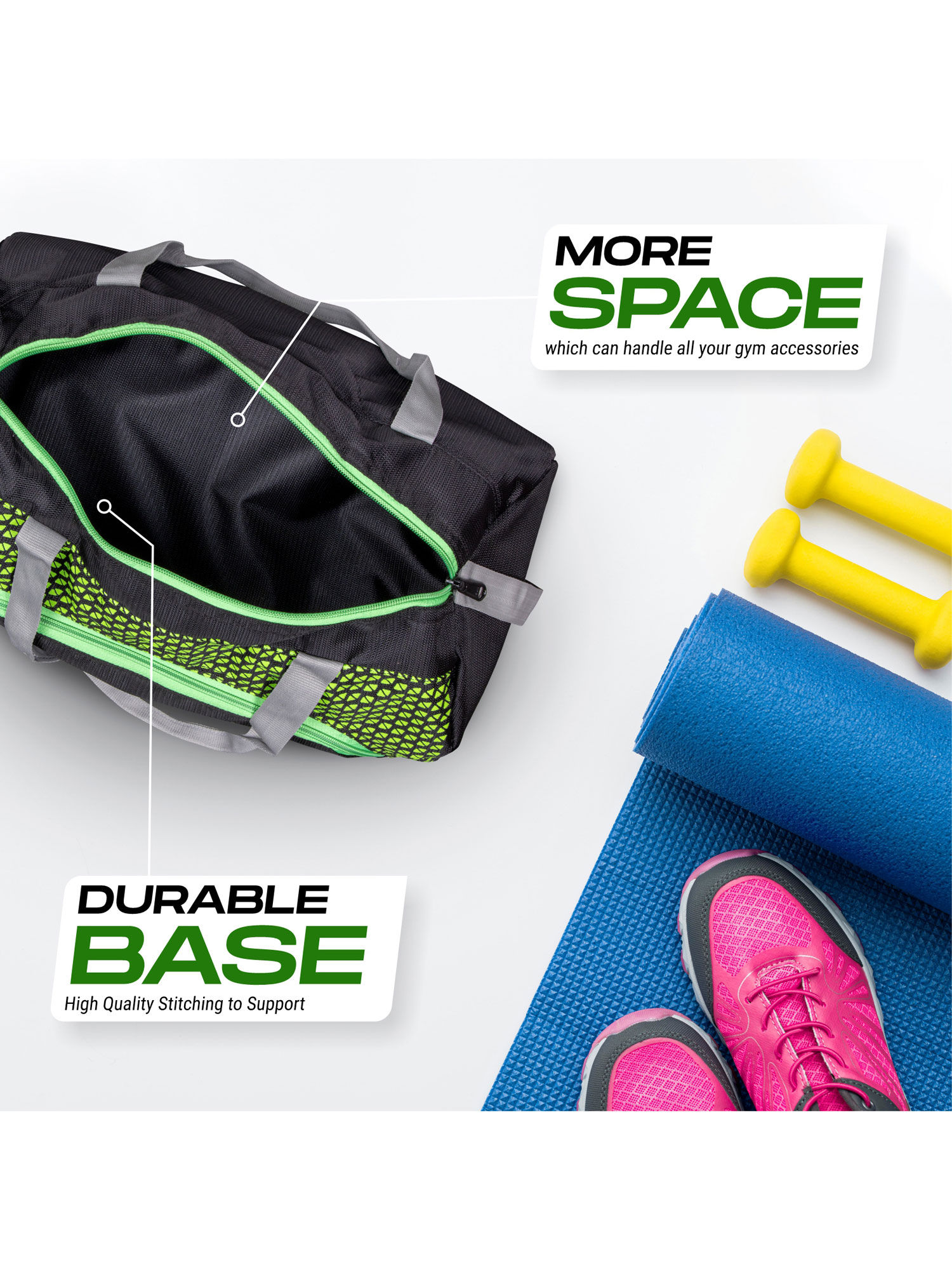 Buy Vector X Blitz Gym Bag Multi-Color (L) Online