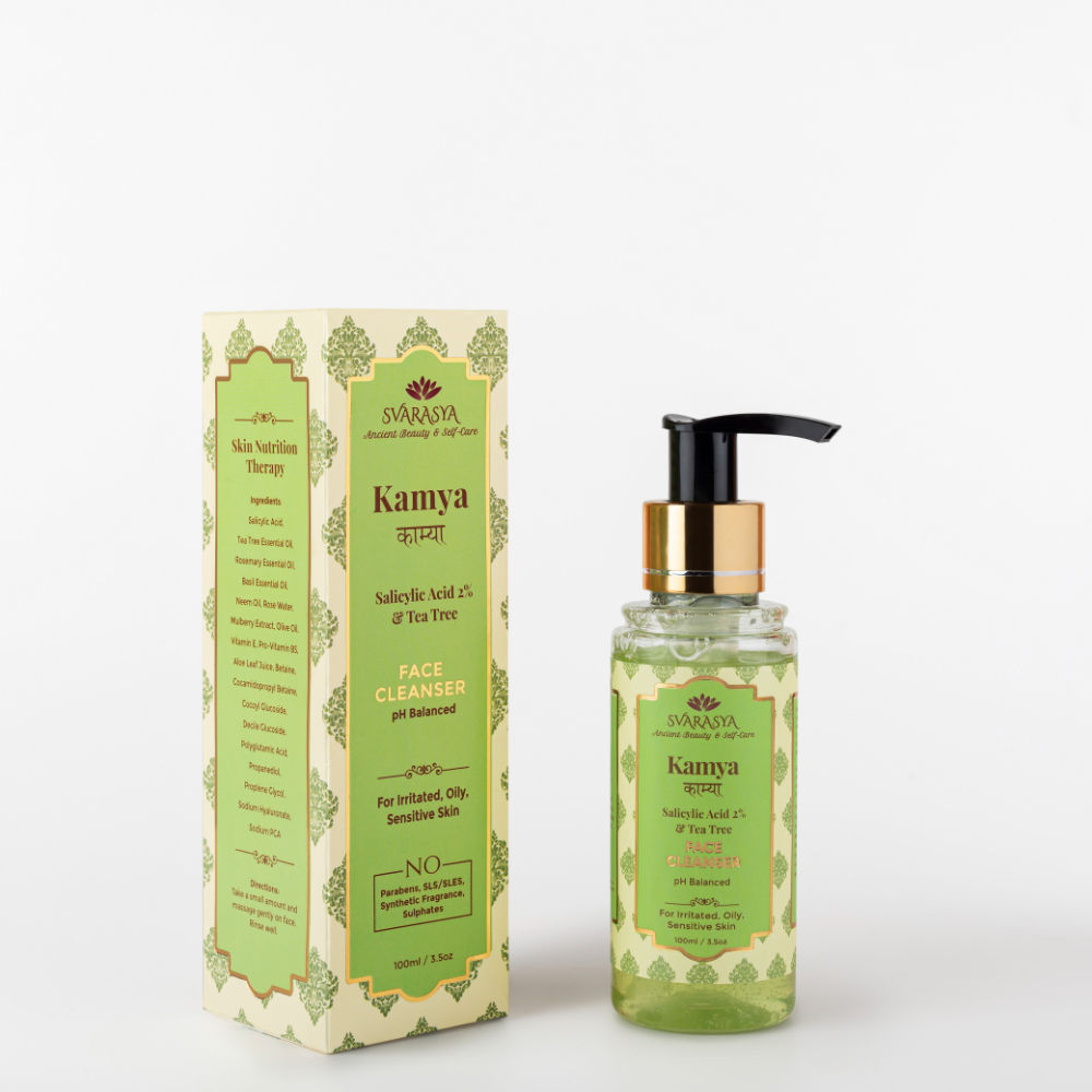 Svarasya Kamya Salicylic Acid 2% & Tea-Tree Face Cleanser: Buy Svarasya ...