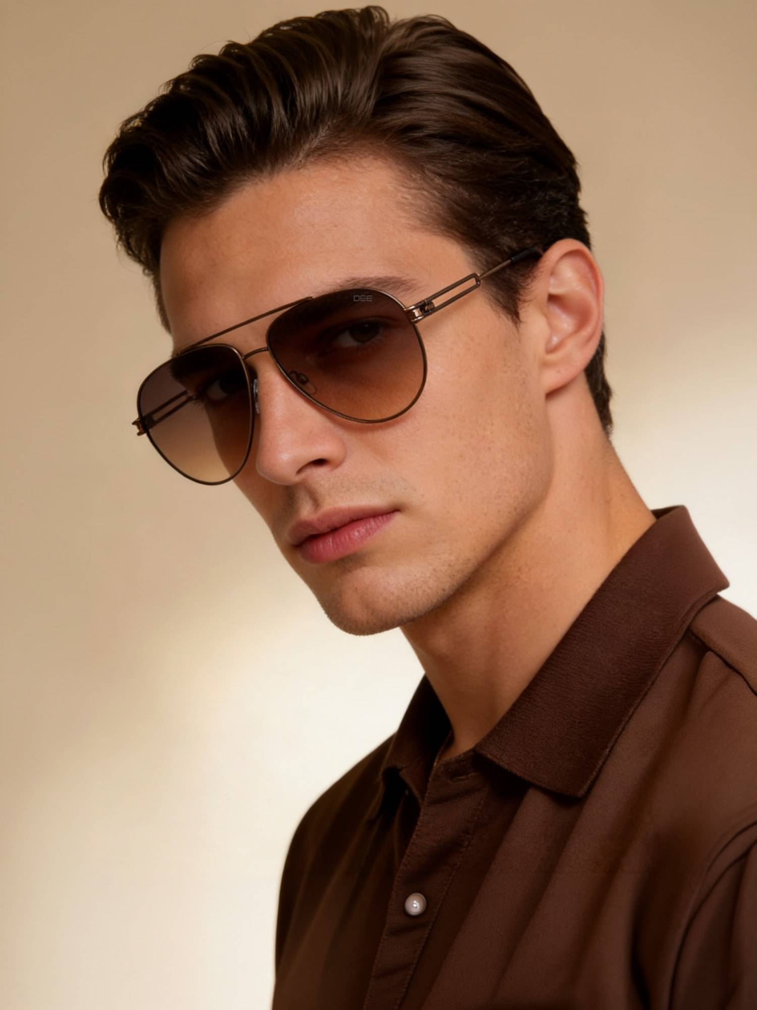 IDEE S2877 C3 60 Brown Lens Sunglasses for Men (60)