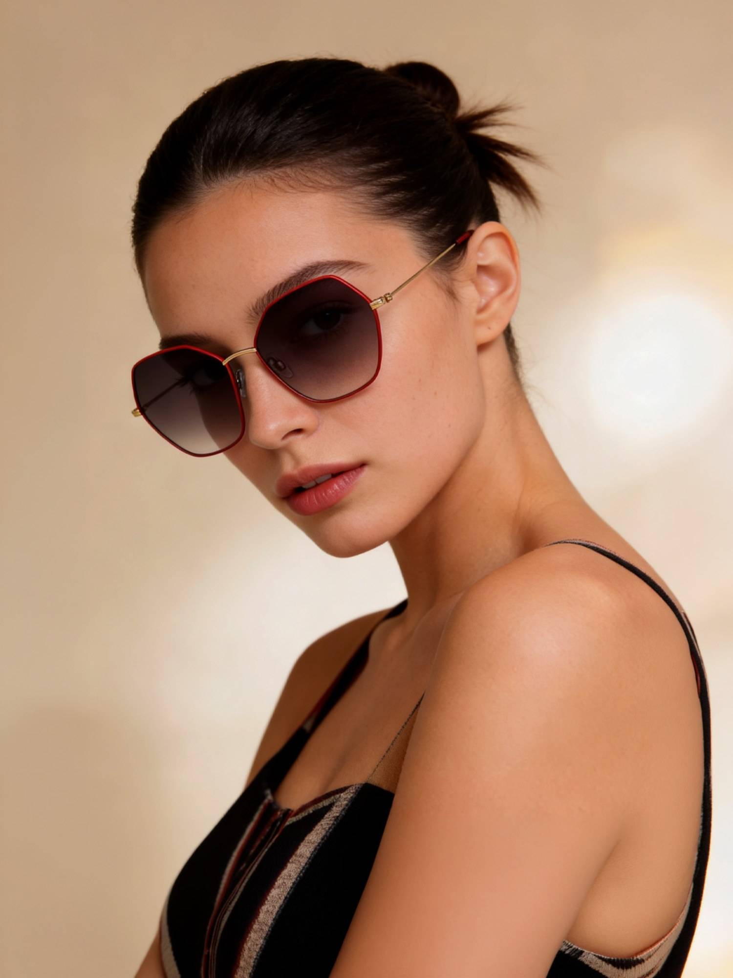 IDEE IDS2814C2SG - UV Protected Gradient Sunglasses for Women (60)