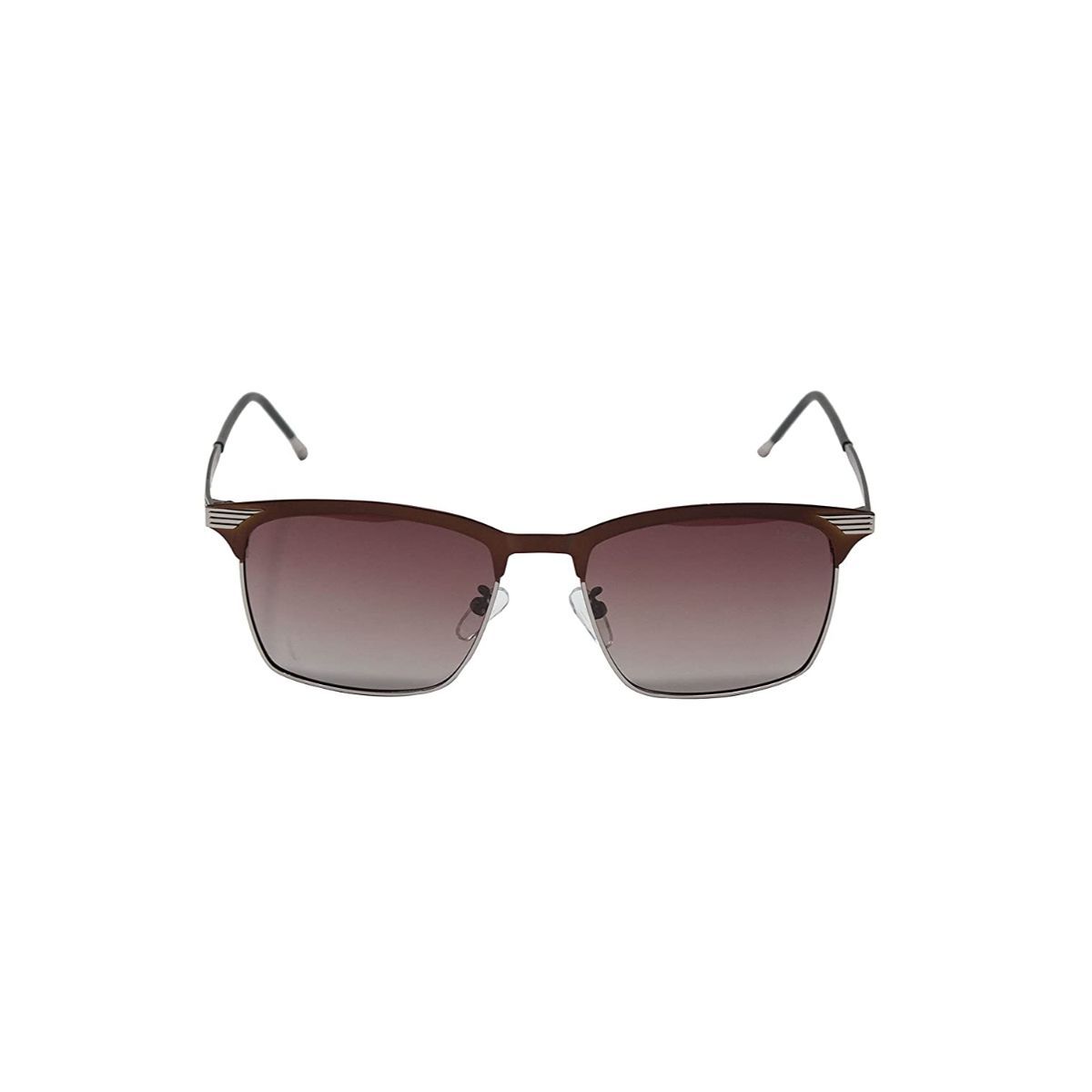 Enrico Iris Full Rim Steel Wayfarer Sunglasses For Men