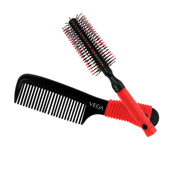 VEGA Hair Grooming Set (HBCS-01) (Color May Vary) Free Comb Worth Rs. 85/-