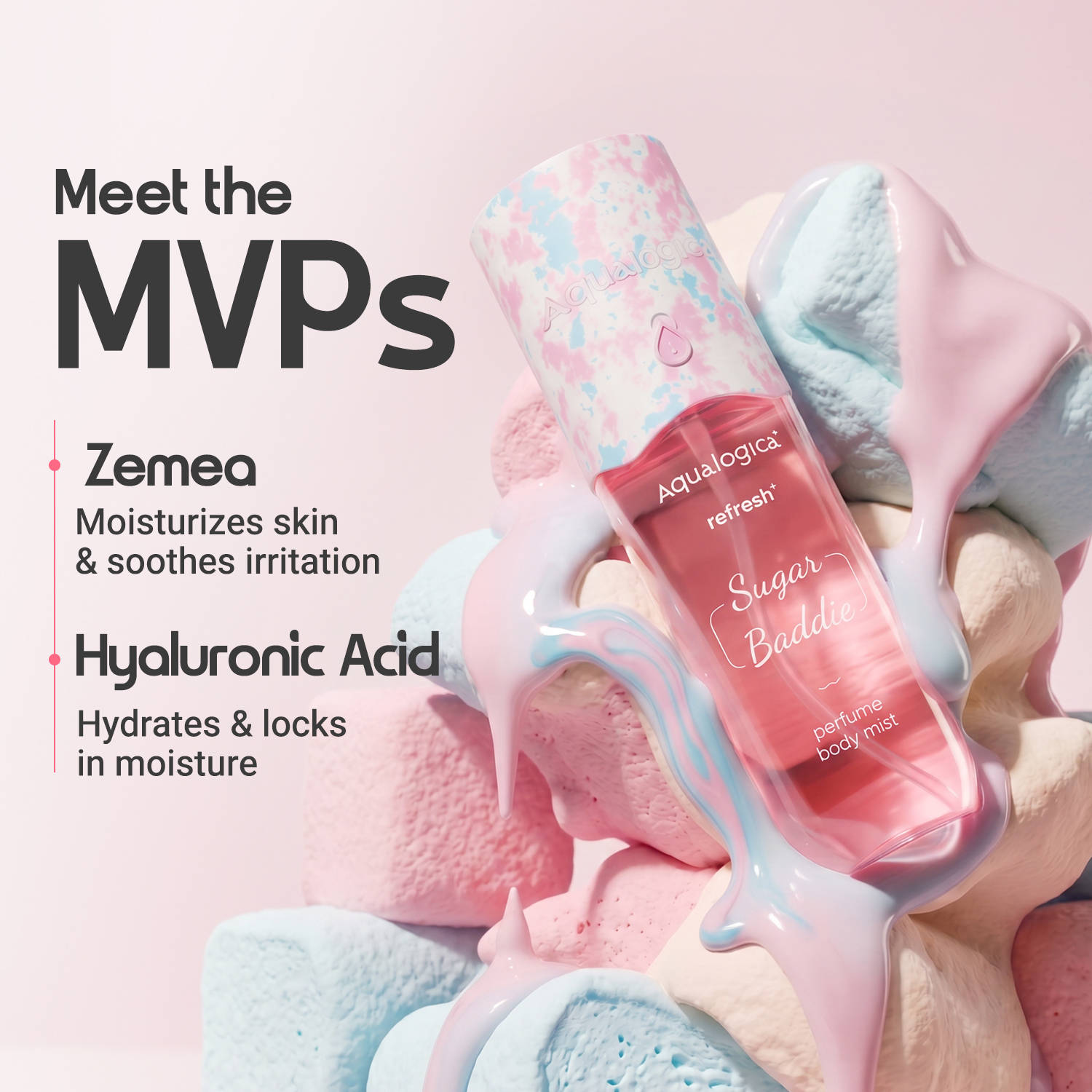 Aqualogica Refresh+ Sugar Baddie Perfume Body Mist - view 5