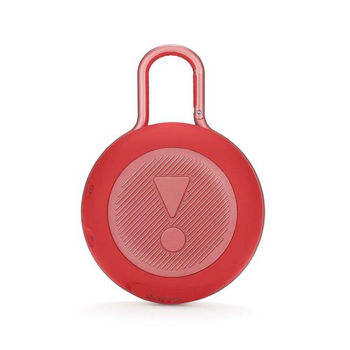 JBL Clip Ultra-Portable Wireless Bluetooth Speaker with Mic (Red)