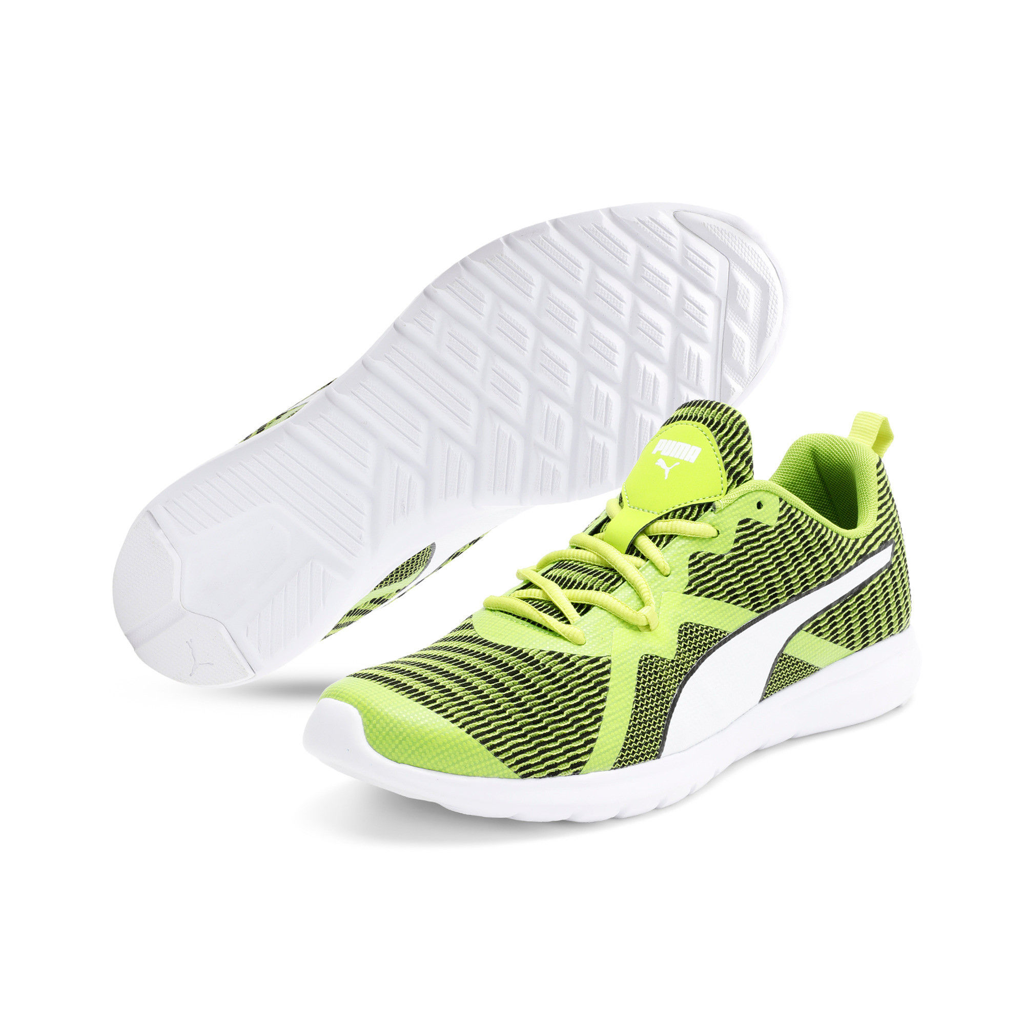 Puma Vigor X Mu Idp Limepunch- White 