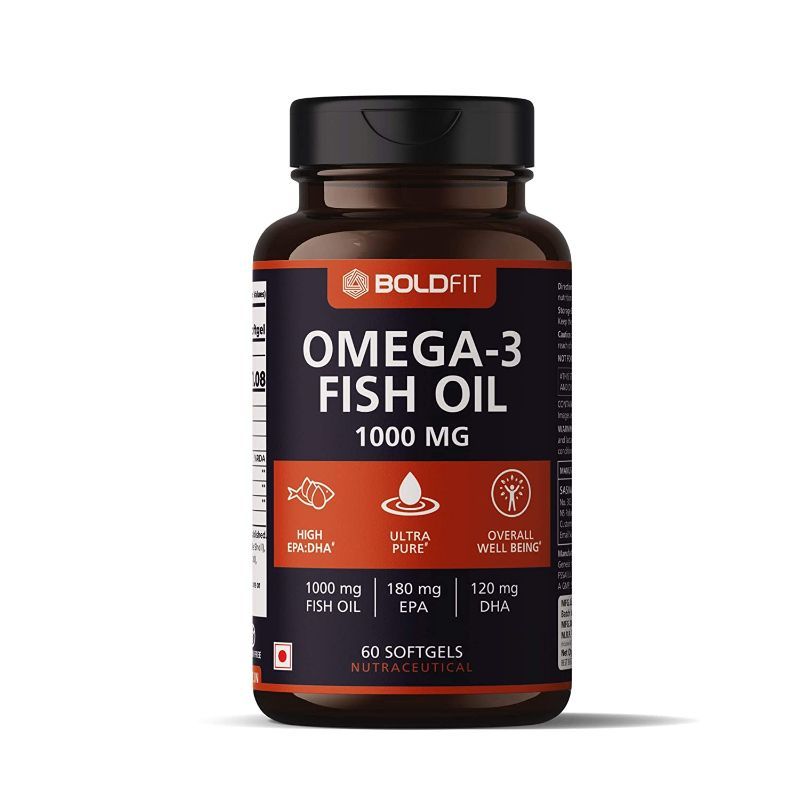 Boldfit Omega-3 Fish Oil 1000mg