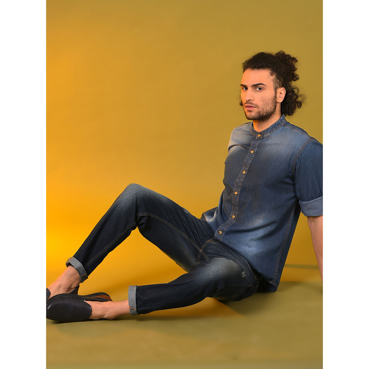 Buy Blue Shirts for Men by The Indian Garage Co Online | Ajio.com