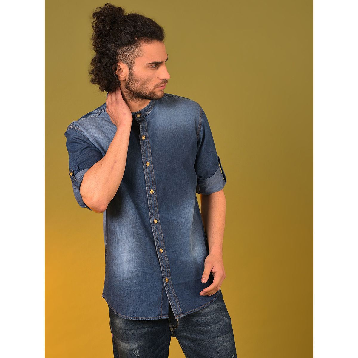 Buy online Mens Self Design Casual Shirt from shirts for Men by Showoff for  ₹939 at 70% off | 2024 Limeroad.com