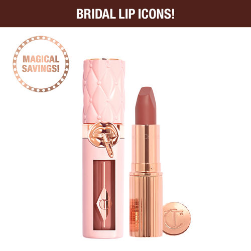 Charlotte Tilbury Pillow Talk Bridal Lip Kit - Medium