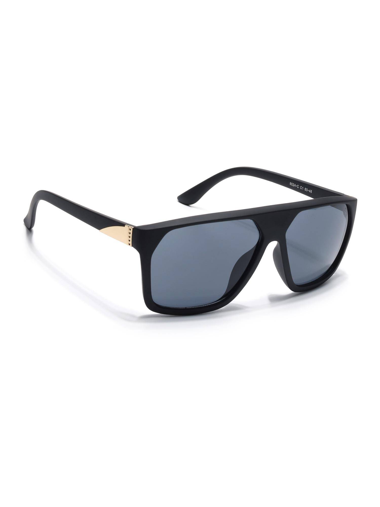 Eyejack Unisex UV Protected Wayfarer Grey Lens Sunglasses - 8024CL1050 (60)