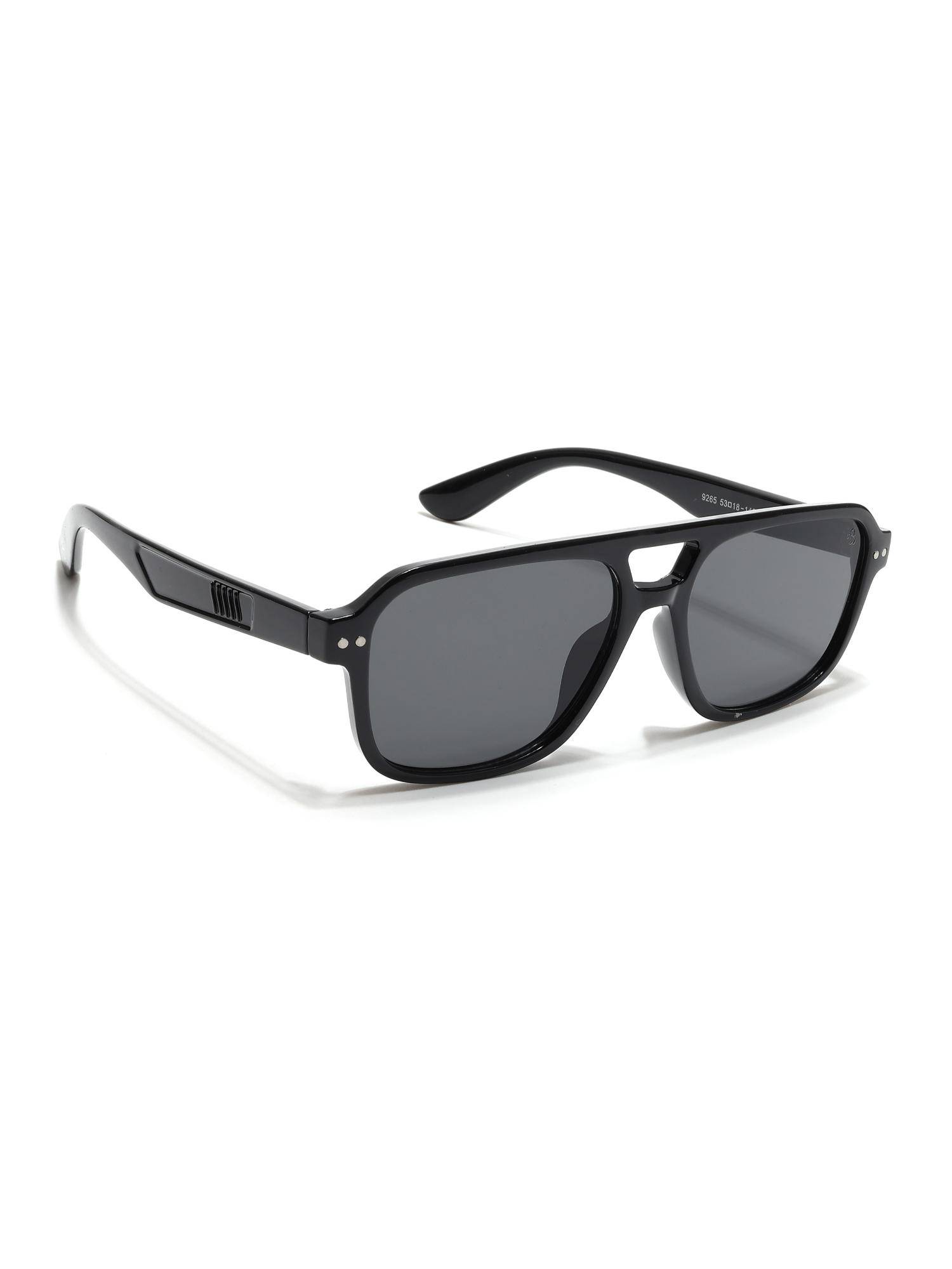 Eyejack Unisex UV Protected Wayfarer Grey Lens Sunglasses - 9265CL967 (53)