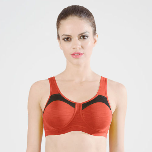 Buy Sonari Sportic Women's Sports Bra Orange (44B) Online