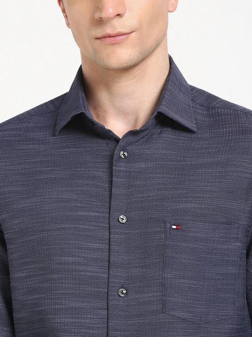Buy Tommy Hilfiger Printed Regular Fit Twill Formal Shirt Online Buy Tommy Hilfiger Printed Regular Fit Twill Formal Shirt Online