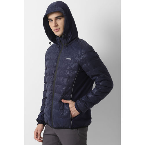 Buy Louis Philippe Sport Navy Regular Fit Jackets for Mens Online