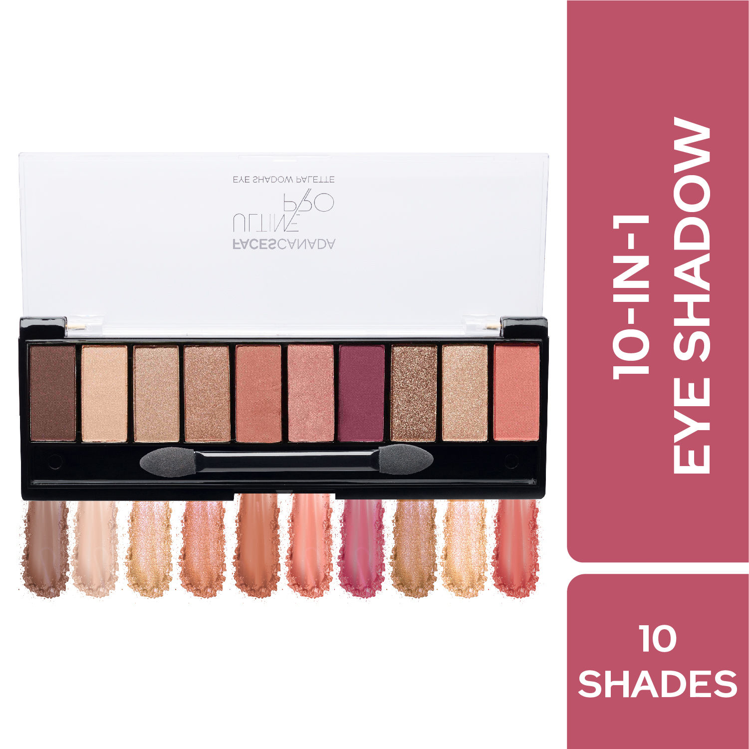 Faces Canada Ultime Pro Eye Shadow Palette - Rose 02