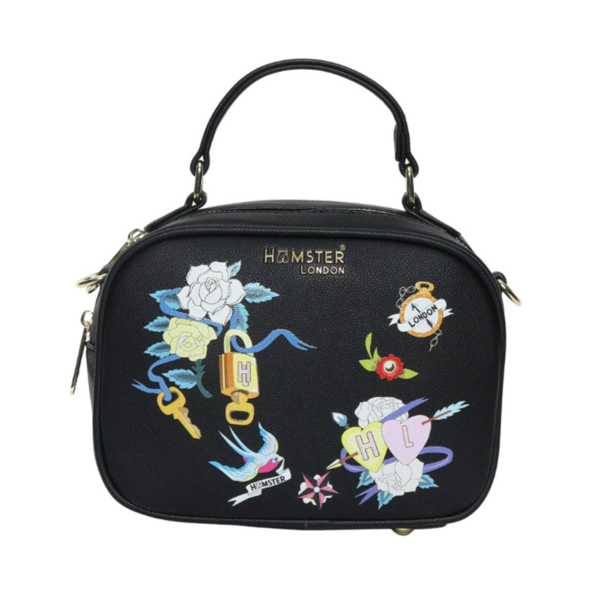 Hamster London Millionaire Victoria Sling Bag Black (M)