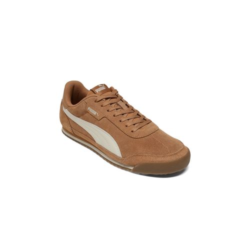 Puma Brown Turino Ii Suede Sneakers (UK 3)