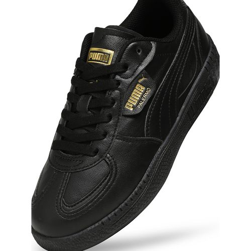 Buy Puma Black Palermo Moda Leather Womens Sneakers Online