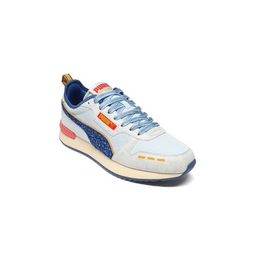 Puma Blue R78 Retro Run Cushioned Sneakers (UK 3)