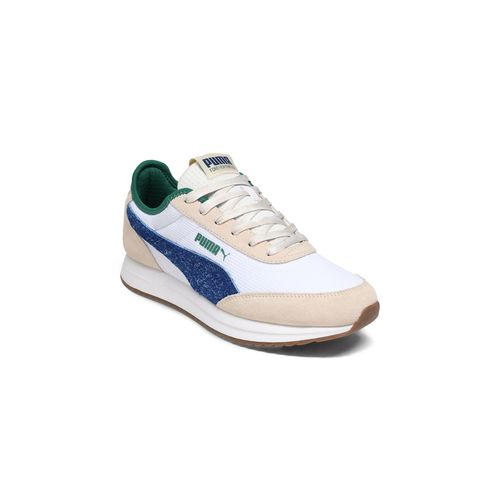 Puma White R78 Lightwind Retro Run Sneakers (UK 3)