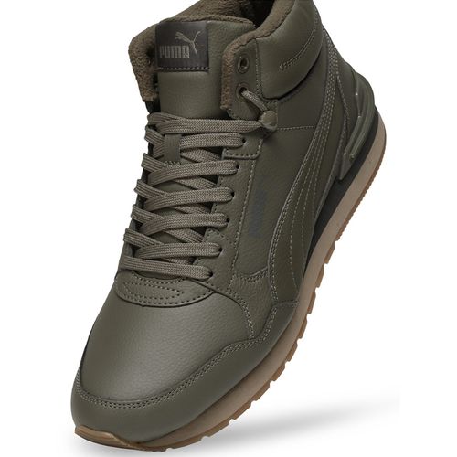 Puma Green ST Runner Mid-Cut Sneakers (UK 3)