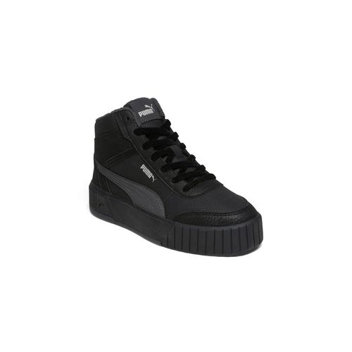Buy Puma Black Carina Mia Womens Platform Sneakers Online