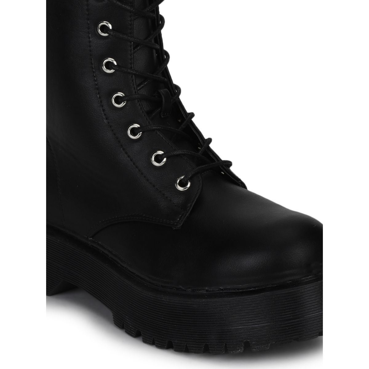 Cleated platform hot sale boots