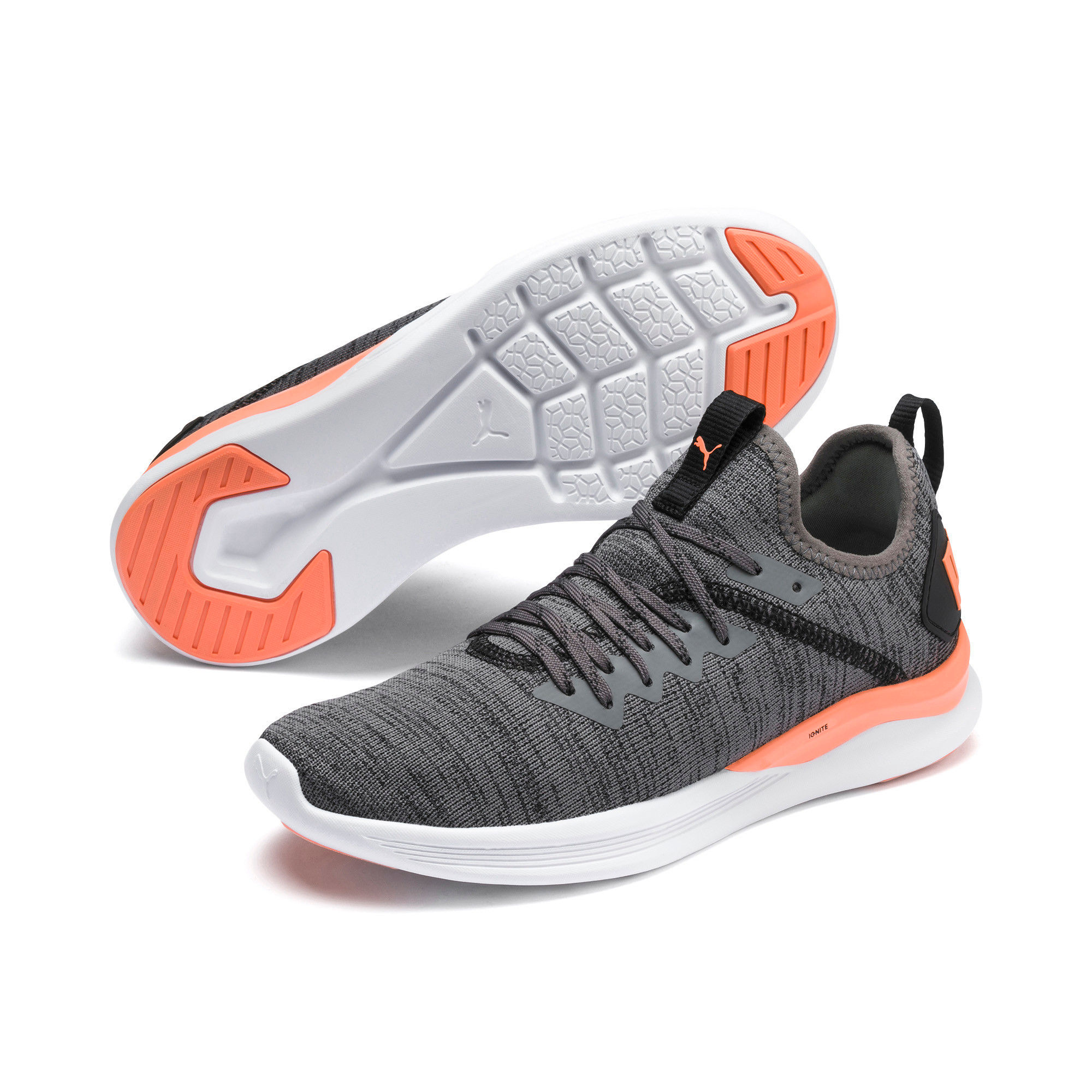 puma ignite evoknit womens orange