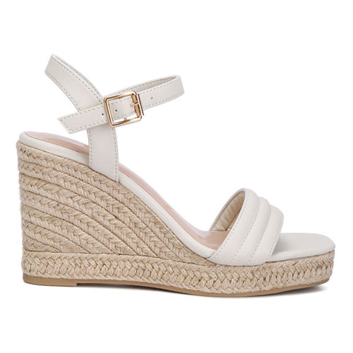 Buy London Rag Off White Women Espadrille High Wedges Online - Main Image