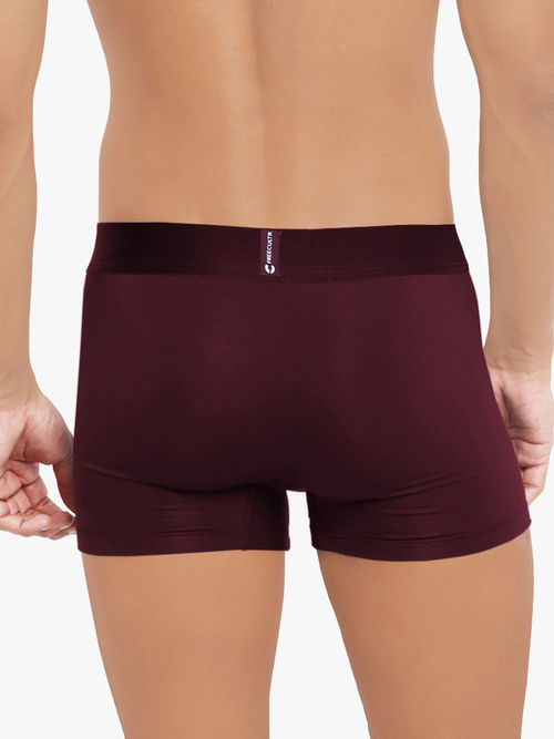 Buy FREECULTR Men's Anti-Microbial Air-Soft Micromodal Underwear Trunk,  Pack of 2 - Multi-Color Online