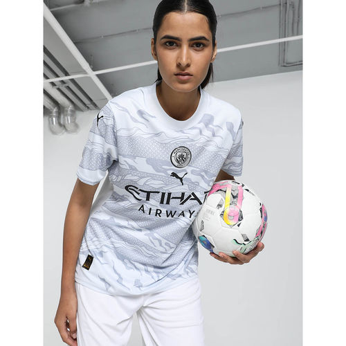 Puma Manchester City Football Club YOD Graphic Women's Grey Jersey (XS)