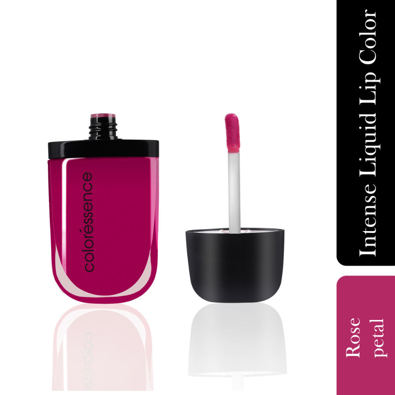 Coloressence Intense Matte Liquid Lip Color Stays Upto 8 Hrs Waterproof Lipstick, Rose Petal