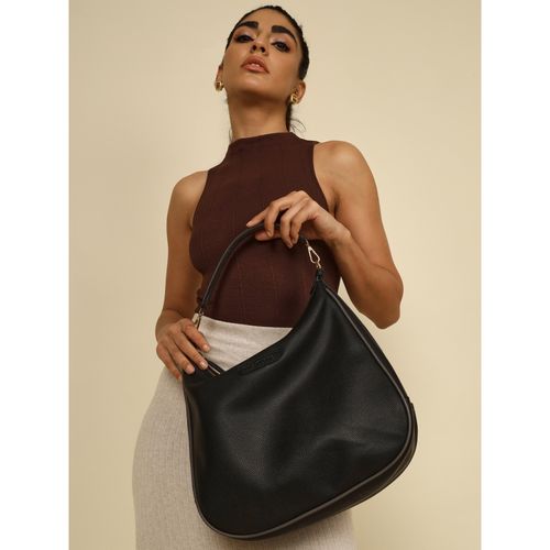 Buy THE GUSTO Stella Hobo Bag Black Online