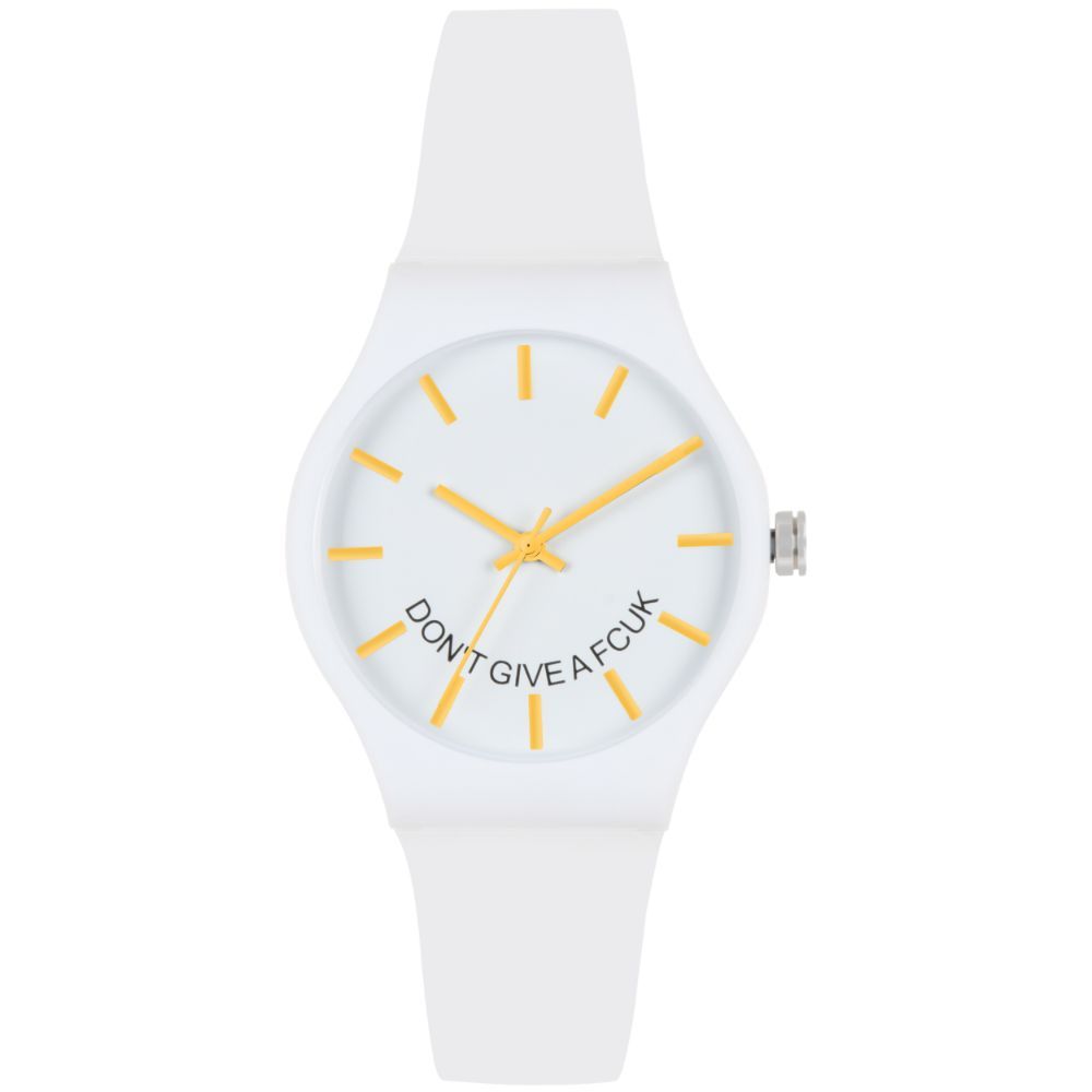 fcuk watch white